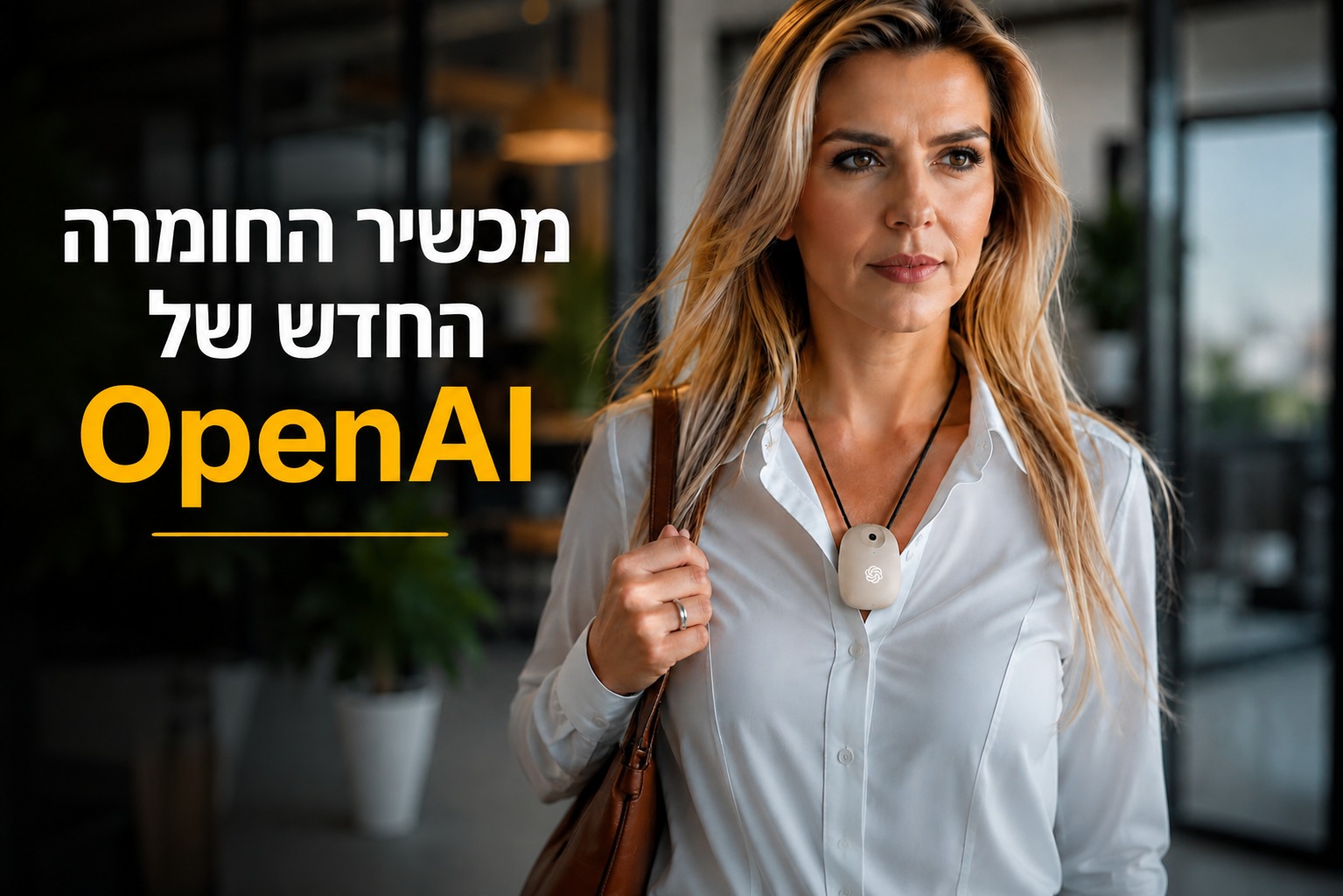 מכשיר החומרה החדש של OpenAI והסיפור מאחוריו